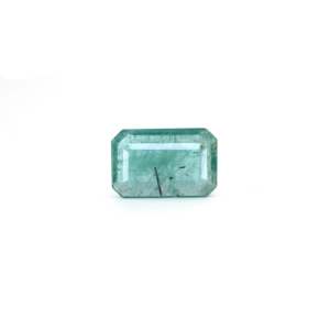 Natural Zambian Emerald 10 Carat Loose Gemstone Emerald Cut Green Stone for Fine Jewelry - Product Image 1