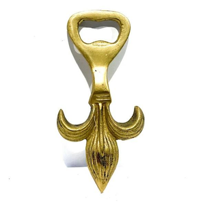 Abridor de Botellas de Metal de Latón con Acabado Dorado, Diseño Moderno Hecho a Mano, para Bares y Hoteles, Abridor de Tapas de Botellas de Vino para Regalos - Product Image 5