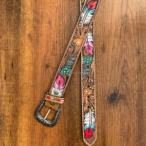 Nueva venta al por mayor mujeres y hombres cuero mecanizado a mano aleación Pin hebilla cinturón moda lujo diseñador cuero de vaca cinturones duraderos - Product Image 3