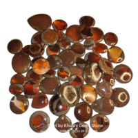Vente en gros de pierres précieuses KHUSHI GEMS STONE, qualité certifiée AAA+, opale de feu mexicaine naturelle, pierre précieuse en quartz, cabochon ovale, bijoux