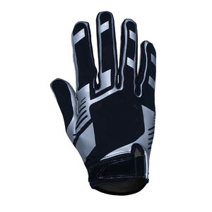 Professional American Football Receiver <b>Gloves</b> Custom Logo Full Palm <b>Silicone</b> Gripping Training <b>Gloves</b> Sticky Football <b>Gloves</b> - Product Image 2