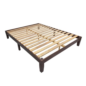 Plate-forme de lit en bois de pin durable avec lamelles en bois Meubles Chambre Queen Size Fabriqué au Vietnam Bas quantité minimale de commande - Product Image 3