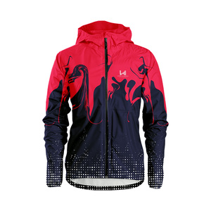 Chaqueta Cortavientos con Capucha, Impermeable, Transpirable, de Nailon Recubierto, de Alta Calidad, Ecológica, para Primavera, Venta al Por Mayor - Product Image 2