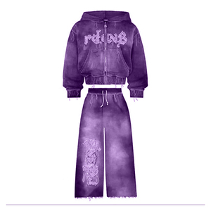 Sudadera con capucha extragrande personalizada para maternidad 2026, estilo urbano, con apliques y bordados, para correr - Product Image 4