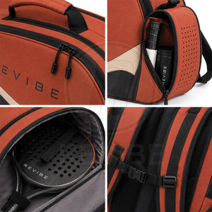กระเป๋าใส่ไม้พาเดลแบบทนทาน ดีไซน์กว้างขวาง กันน้ำ ความจุ 30-40 ลิตร สำหรับกีฬากลางแจ้งและการเดินทาง - Product Image 6