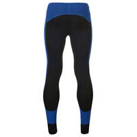 Erkek Yüksek Bel Kompresyon Taytı Dikişsiz Nem Emici Polyester Dar Kesim Spor Salonu Koşu Fitness Spor Pantolonu Cepli