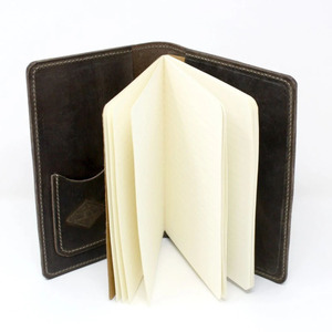 Genuine Leather <b>Journal</b> Rustic Notebook Personal <b>Diary</b> Travel Sketchbook with Handmade Cover Sewing Binding Custom Color - Product Image 1