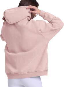 Nueva Sudadera con Capucha Negra Lavada Estilo Vintage para Hombre y Mujer, de Algodón Grueso, Oversize, de Forro Polar, Estilo Urbano, Moda de Invierno - Product Image 5