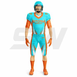Uniforme de Fútbol Americano Profesional Personalizado, Fabricante y Proveedor de Ropa Deportiva con Bordado Tackle Twill - Product Image 5