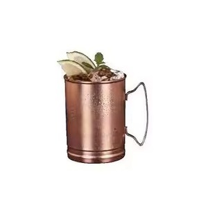 Taza de Cobre Hecha a Mano para Bebidas, Estilo Moscow Mule, Acabado Liso, para Bar, Cocina, Restaurante, Regalo - Product Image 4