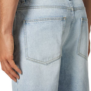 Comfortable Men's Denim <b>Shorts</b> Wholesale Denim Fabric Customizable Cotton - Product Image 4