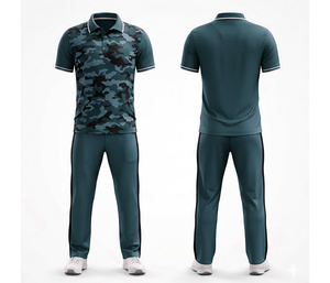 High Quality Team <b>Cricket</b> Wear with Personalized Printing | Men Women Youth <b>Cricket</b> Wears Polo Shirt and Trouser Full Team - Product Image 4