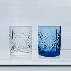 Unbreakable Acrylic <b>Plastic</b> Crystal Cut Glasses Vintage <b>Drinking</b> <b>Cups</b> for Party - Product Image 2