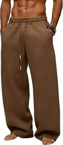Pantalon de jogging fuselé en molleton épais de coton pour homme 2026 – Décontracté, respirant, séchage rapide – Idéal pour l'hiver – Vente en gros - Product Image 2