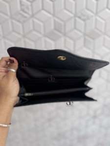 Luxury Designer Hand <b>Tooled</b> Carving <b>Leather</b> Clutch Phone Case Snap Stylish Black Winter Hot Sale Wallet Western Multi Uses - Product Image 6