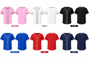 เสื้อเบสบอลสีเทาแบบสั่งทำจำนวนมาก ชุดทีมกีฬาซอฟต์บอลแบบติดกระดุม ผ้าโพลีเอสเตอร์ระบายอากาศ แขนสั้น สำหรับฝึกซ้อม - Product Image 5