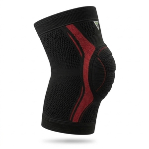 Genouillères en tissu extensible avec protection intégrée, ajustement confortable, construction respirante, anti-humidité - Product Image 6