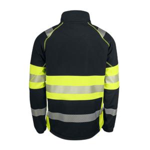 Reflective Water Proof Safety <b>Jacket</b> for Construction <b>Workers</b> High Visibility Windproof Outerwear with Customized Logo - Product Image 2