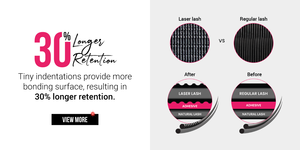 Charmlash Fournitures d'extensions de cils en gros, Extensions de cils Promade Laser Noir Mat, Fournisseur de premier plan, Améliore la rétention - Product Image 2