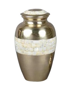 Thủ Công Cổ Điển Đồng Sồi Lá Hỏa Táng Urn Thiết Kế Độc Đáo Brass Lưu Niệm Cho Người Lớn Tro Cho Con Người Vẫn Còn - Product Image 4