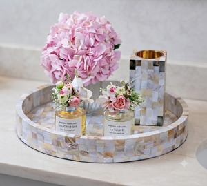 Quemador de incienso de resina con incrustaciones de nácar, Mubkhar, soporte decorativo para incienso, para decoración religiosa - Product Image 1