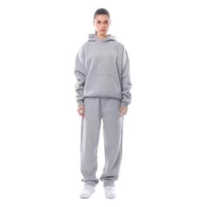 Conjunto de Sudadera con Capucha y Pantalones Deportivos de Algodón para Mujer, Dos Piezas, para Adultos, Ropa Cómoda para Estar en Casa - Product Image 2