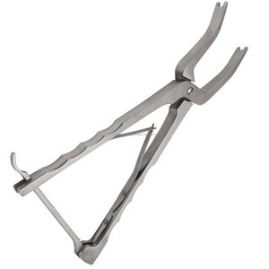 Surgical <b>Compression</b> Forceps Leaf <b>Spring</b> Long Ratchet Orthopedic Instrument Set General Surgery Class II CE Certified Manual - Product Image 1