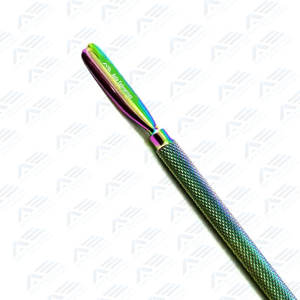 ชุดเครื่องมือทำเล็บมือดันหนังกำพร้าสีเงินอุปกรณ์ทำเล็บ - Product Image 5