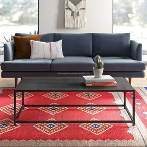 Table basse en métal artisanal moderne, décoration de luxe, table basse en métal contemporaine, mobilier d'intérieur haut de gamme, Zahid Exports - Product Image 3