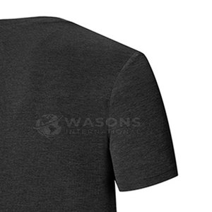 Camiseta Deportiva de Compresión Elástica de Punto Sólido para Hombre, Ligera, Corte Regular, Ropa Deportiva Transpirable para Entrenamiento Atlético - Product Image 4