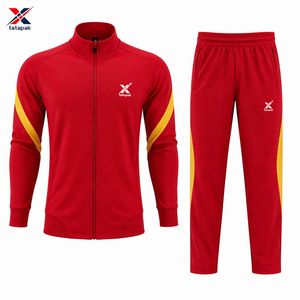 Custom Team Winter Track Suit 100% Cotton Fleece Digital <b>Print</b> 2-Piece Activewear Set Unisex Adults Wholesale Top Selling Price - Product Image 1