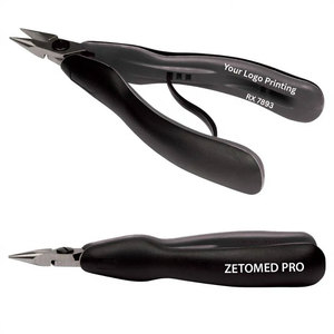 Pince à bec court Ergo RX 7893 en acier inoxydable de haute qualité pour la fabrication de bijoux et de bagues, 130 mm, personnalisable - Product Image 6