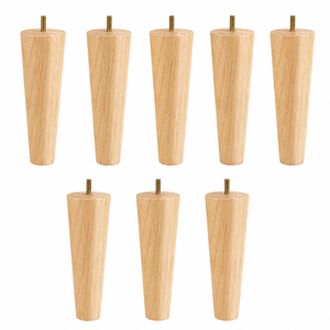 Modern Solid Wood <b>Sofa</b> <b>Leg</b> Tapered Wooden Furniture <b>Legs</b> <b>for</b> <b>Sofa</b> Couch Bed Chair Cabinet Replacement OEM ODM - Product Image 1