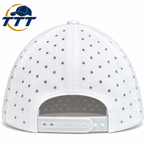 Fabricante Vietnamita de Gorras de Golf Personalizadas con Corte Láser, Gorra Snapback Transpirable de 6 Paneles con Parche de Goma, Logotipo OEM ODM, Fábrica de Gorras - Product Image 5