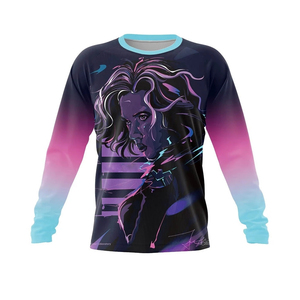 2026 New Arrival Custom Sublimated Full <b>Sleeve</b> Windproof Quick Dry Breathable Unisex Adult Motocross <b>Cycling</b> Racing <b>Jersey</b> - Product Image 3