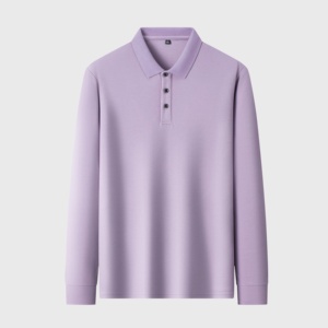 Camisa Polo de Golf de Manga Larga para Hombre, de Algodón, Transpirable, de Secado Rápido, con Botones, Ropa Deportiva de Alta Calidad - Product Image 4