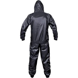 Custom Logo Sauna Suits for Sports Wear Professional Made Low Price Men's Sauna Suit <b>Top</b> Quality Loss Weight <b>Pvc</b> Sauna Suit - Product Image 4