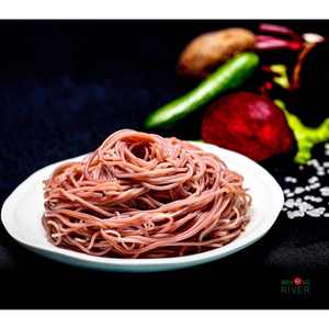 เส้นหมี่ข้าวแดงเรดดราก้อน 200 กรัม เส้นก๋วยเตี๋ยวแห้ง ปลอดจีเอ็มโอ ไม่มีบอแรกซ์ เส้นก๋วยเตี๋ยวข้าวเพื่อสุขภาพ รับผลิตแบบ OEM แบรนด์ส่วนตัว ผู้ผลิตจากเวียดนาม - Product Image 5