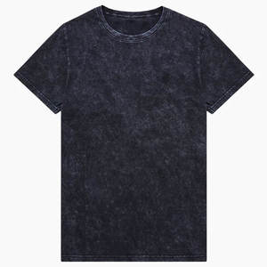 Camiseta Casual Oversize para Hombre con Lavado Ácido, Cuello Redondo, Estilo Vintage, de Algodón - Product Image 3