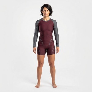 Conjunto de Compresión MMA Sublimado con Diseño de Tigre Azul para Mujer, Ropa de Lucha Personalizada, Ajustada, Transpirable, de Una Pieza - Product Image 4