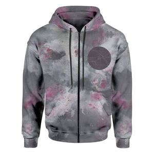 เสื้อฮู้ดดี้ซับลิเมชั่นคุณภาพสูง โลโก้สั่งทำได้ ดีไซน์หรูหรา ขั้นต่ำในการสั่งซื้อน้อย เสื้อฮู้ดดี้ซิปสำหรับผู้ชาย สกรีนโลโก้ตามสั่ง เสื้อผ้าผู้ชาย - Product Image 5