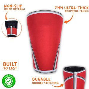 Top Fabricant Logo Personnalisé 7mm Néoprène Genouillère Powerlifting Compression Genou Manchon pour Haltérophilie En Gros - Product Image 4
