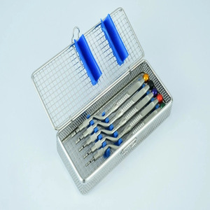 ชุดเครื่องมือยกไซนัสแบบเว้า Osteotome สำหรับทันตกรรม คลาส I พร้อมกล่องเก็บ JI-3087 Jamso Industries คู่มือการใช้งาน CE รับประกัน 1 ปี - Product Image 2