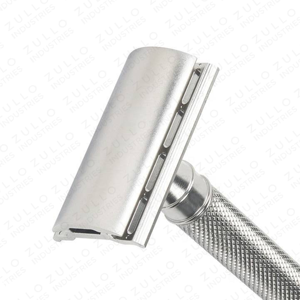 Maquinilla de Afeitar de Seguridad de Doble Filo de Acero Inoxidable Premium, Herramienta de Afeitado en Húmedo Reutilizable para Hombres - Product Image 4