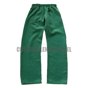 Última moda para hombre logotipo personalizado Vintage 100% algodón pantalones holgados moda holgados pantalones de pierna ancha Unisex - Product Image 2