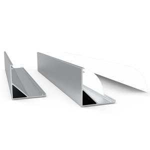 Perfil de Aluminio para Tiras LED Serie 6000, para Sistemas de Iluminación, Servicio de Corte, Personalización OEM - Product Image 1