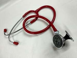 Estetoscopio Manual PAL SURGICAL MEDICAL de Grado Médico, Diseño de Triple Cabeza Trigon, Certificado CE Clase I, Color Rojo, Uso Clínico y Doméstico - Product Image 4