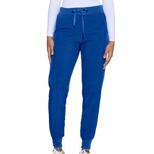 Pantalon de travail moderne et simple, extensible, pour hôpital, style jogger, disponible en plusieurs couleurs, réutilisable, matière douce, avec grandes poches - Product Image 2
