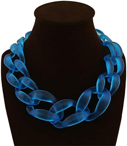 Collier en résine plaqué platine avec perles d'eau douce pour femme, idéal pour fiançailles, mariage, fête, directement d'Inde - Product Image 4