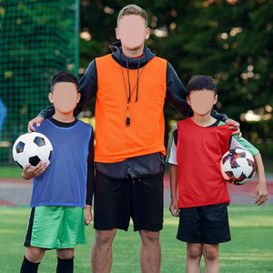 Sports Pinnies Soccer Jerseys Basketball Practice <b>Training</b> Vests Football Team <b>Training</b> Soccer <b>Bibs</b> Scrimmage Vest Lightweight - Product Image 5